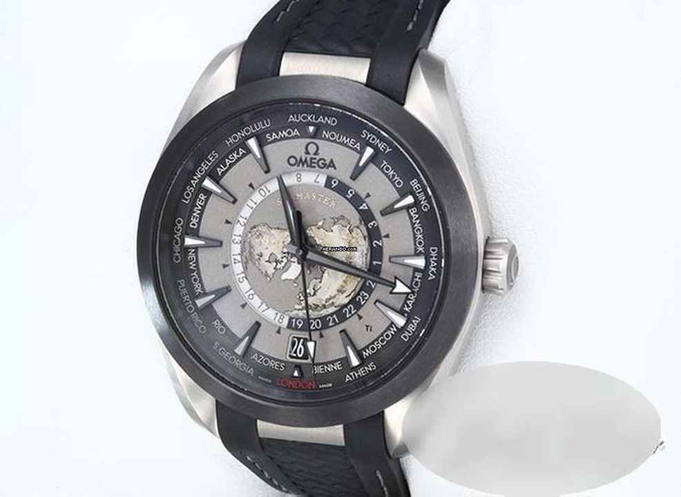  Omega Seamaster Aqua Terra Worldtimer Gmt Worldtimer 220.92.43.22.99.001 2023 Titan  