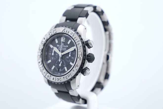  Blancpain Air Command Flyback Chronograph Limited Edition - Official Blancpain Service 05/25 - Box+Papers - Service Card 2285F-6530-66 2008 