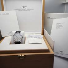 Thumbnail von IWC Portugieser Handaufzug F.A. Jones PLATINUM 950 Limited IW 544202 Box+Papiere - Full Set Like NOS Full Set