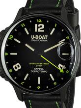 Thumbnail von U-Boat 9675 Capsoil Doppiotempo DLC GMT Herrenuhr 55mm 10ATM