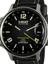 Thumbnail von U-Boat 9676 Capsoil Doppiotempo SS GMT Herrenuhr 55mm 10ATM