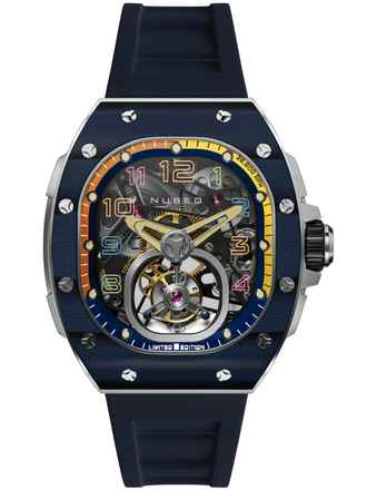  Nubeo NB-6108-04 Herrenuhr Viper Tourbillon Limited 43mm 5ATM 