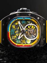  Nubeo NB-6108-02 Herrenuhr Viper Tourbillon Limited 43mm 5ATM 