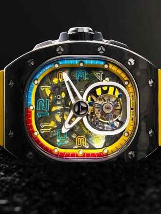  Nubeo NB-6108-02 Herrenuhr Viper Tourbillon Limited 43mm 5ATM 