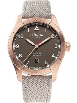  Alpina Startimer Pilot Automatic AL-525BR4S24 Startimer Pilot Automatik Herrenuhr 41mm 