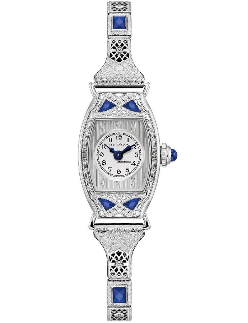  Bulova 96L340 Damenuhr Miss America Limited Edition 18mm 1ATM 