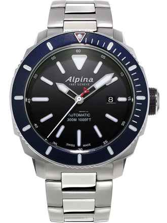  Alpina Seastrong AL-525LBN4V6B Seastrong Diver Automatik Herrenuhr 46mm 