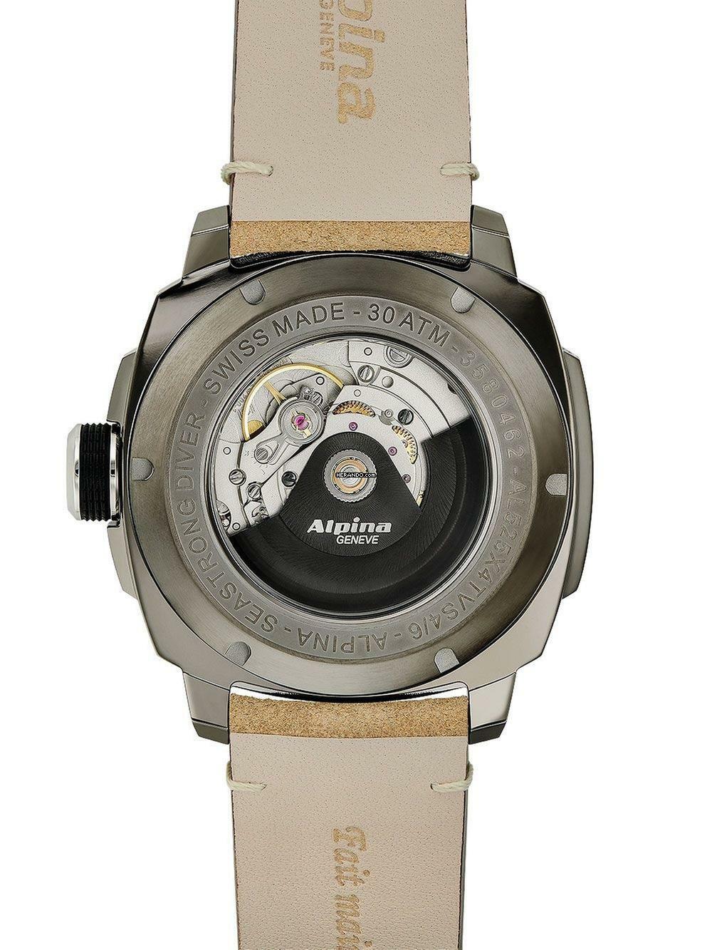 Thumbnail von Alpina Seastrong AL-525LGG4TV6 Seastrong Diver Automatik Herrenuhr 46mm