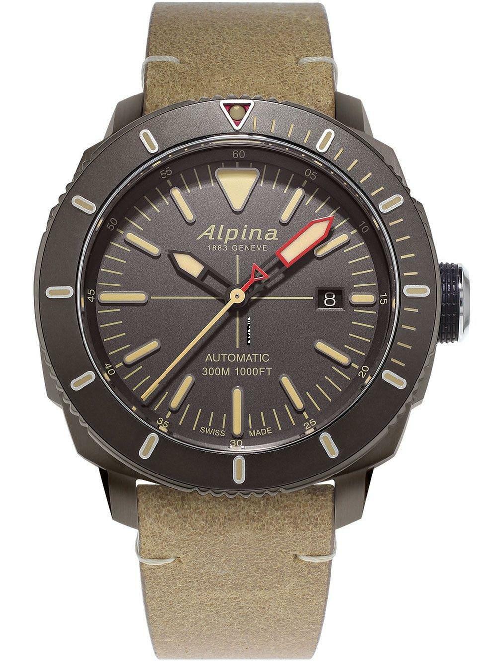 Thumbnail von Alpina Seastrong AL-525LGG4TV6 Seastrong Diver Automatik Herrenuhr 46mm