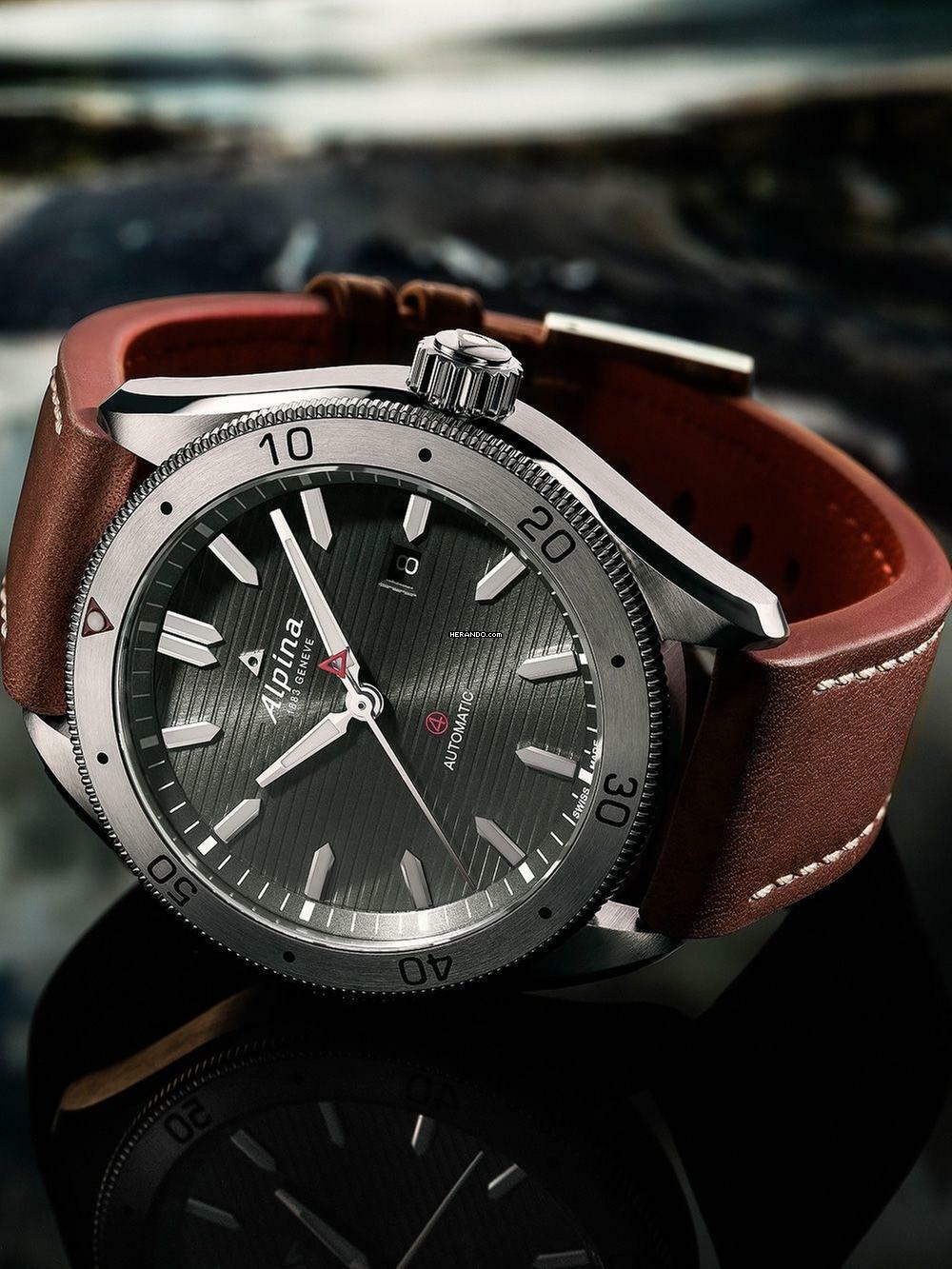 Thumbnail von Alpina Alpiner AL-525G5AQ6 Alpiner 4 Automatik Herrenuhr 45mm 10ATM