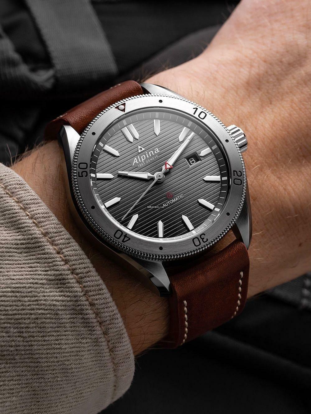 Thumbnail von Alpina Alpiner AL-525G5AQ6 Alpiner 4 Automatik Herrenuhr 45mm 10ATM