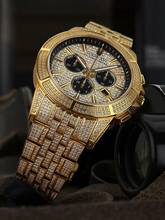 Thumbnail von Louis XVI LXVI1123 Majeste Iced Out Chronograph Herrenuhr 43mm 5ATM