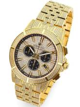 Thumbnail von Louis XVI LXVI1123 Majeste Iced Out Chronograph Herrenuhr 43mm 5ATM