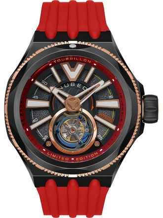  Nubeo NB-6075-09 Herrenuhr Messenger Tourbillon Limited 52mm 
