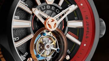 Thumbnail von Nubeo NB-6075-09 Herrenuhr Messenger Tourbillon Limited 52mm