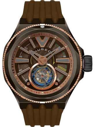  Nubeo NB-6075-0A Herrenuhr Messenger Tourbillon Limited 52mm 