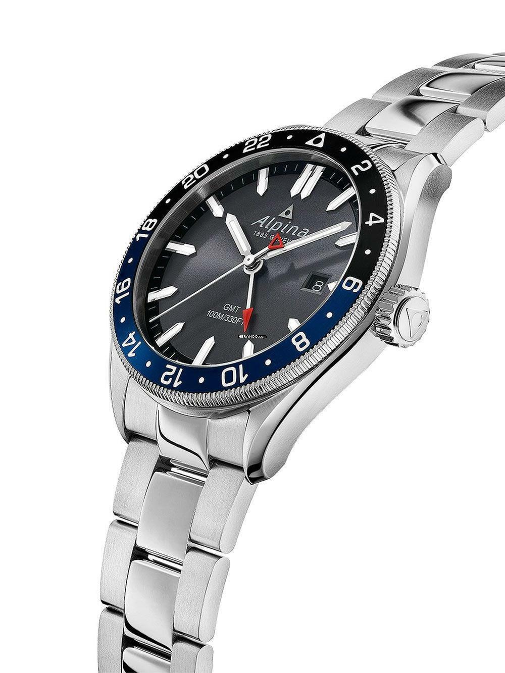 Thumbnail von Alpina Alpiner AL-247GB4E6B Alpiner GMT Herrenuhr 42mm 10ATM
