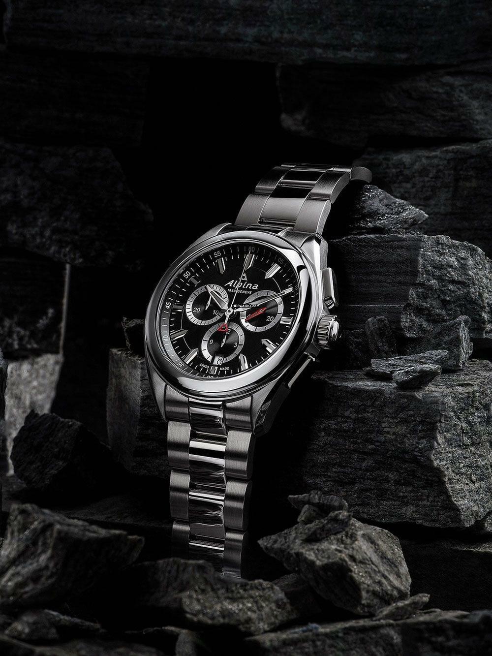 Thumbnail von Alpina Alpiner AL-373BB4E6B Alpiner Chronograph Herrenuhr 42mm 10ATM