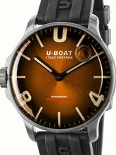 Thumbnail von U-Boat 8703/B Darkmoon Brown SS Soleil Herrenuhr 44mm 5ATM