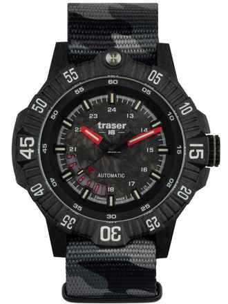  Traser H3 110960 Herrenuhr P99 A Tactical Carbon 46mm 20ATM 