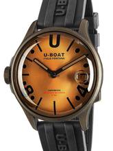 Thumbnail von U-Boat 9547 Darkmoon Brown Vintage Herrenuhr 40mm 5ATM