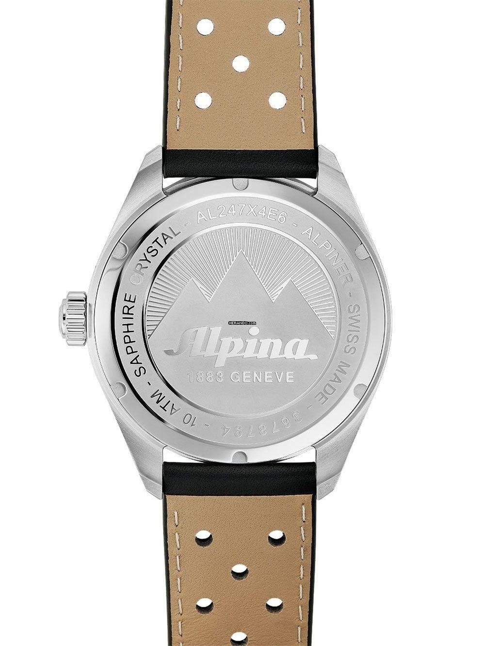 Thumbnail von Alpina Alpiner AL-247NB4E6 Alpiner GMT Herrenuhr 42mm 10ATM