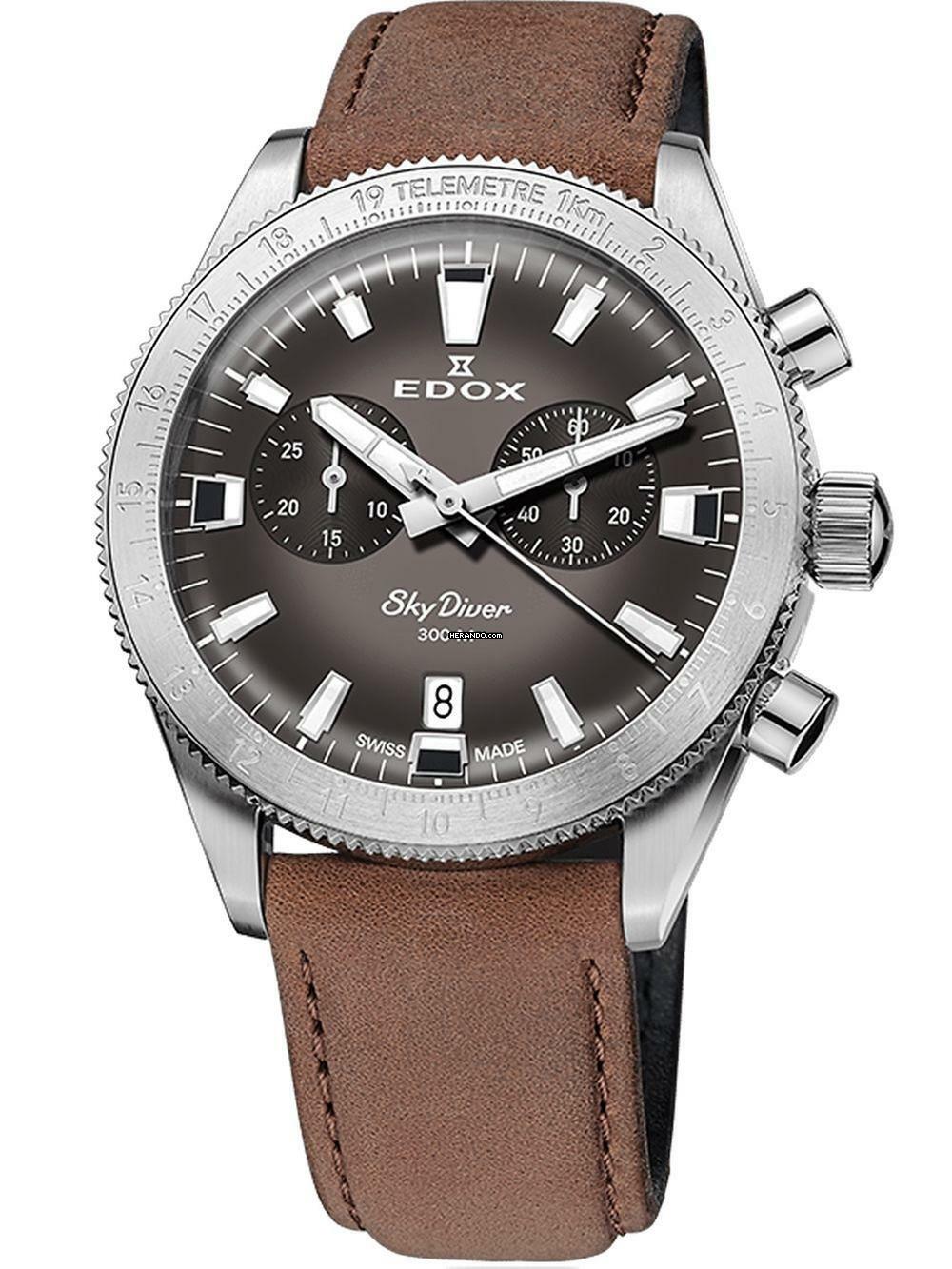  Edox 10116-3-GRIDN Skydiver Limited Edition 