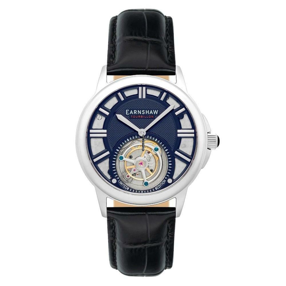 Thomas Earnshaw ES-8239-02 Disraeli Tourbillon Herrenuhr 42mm 3ATM