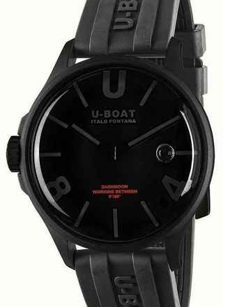  U-Boat 9544 Darkmoon Black PVD Herrenuhr 44mm 5ATM 