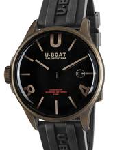Thumbnail von U-Boat 9549 Darkmoon Brown Vintage Herrenuhr 40mm 5ATM