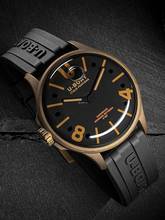 Thumbnail von U-Boat 9549 Darkmoon Brown Vintage Herrenuhr 40mm 5ATM