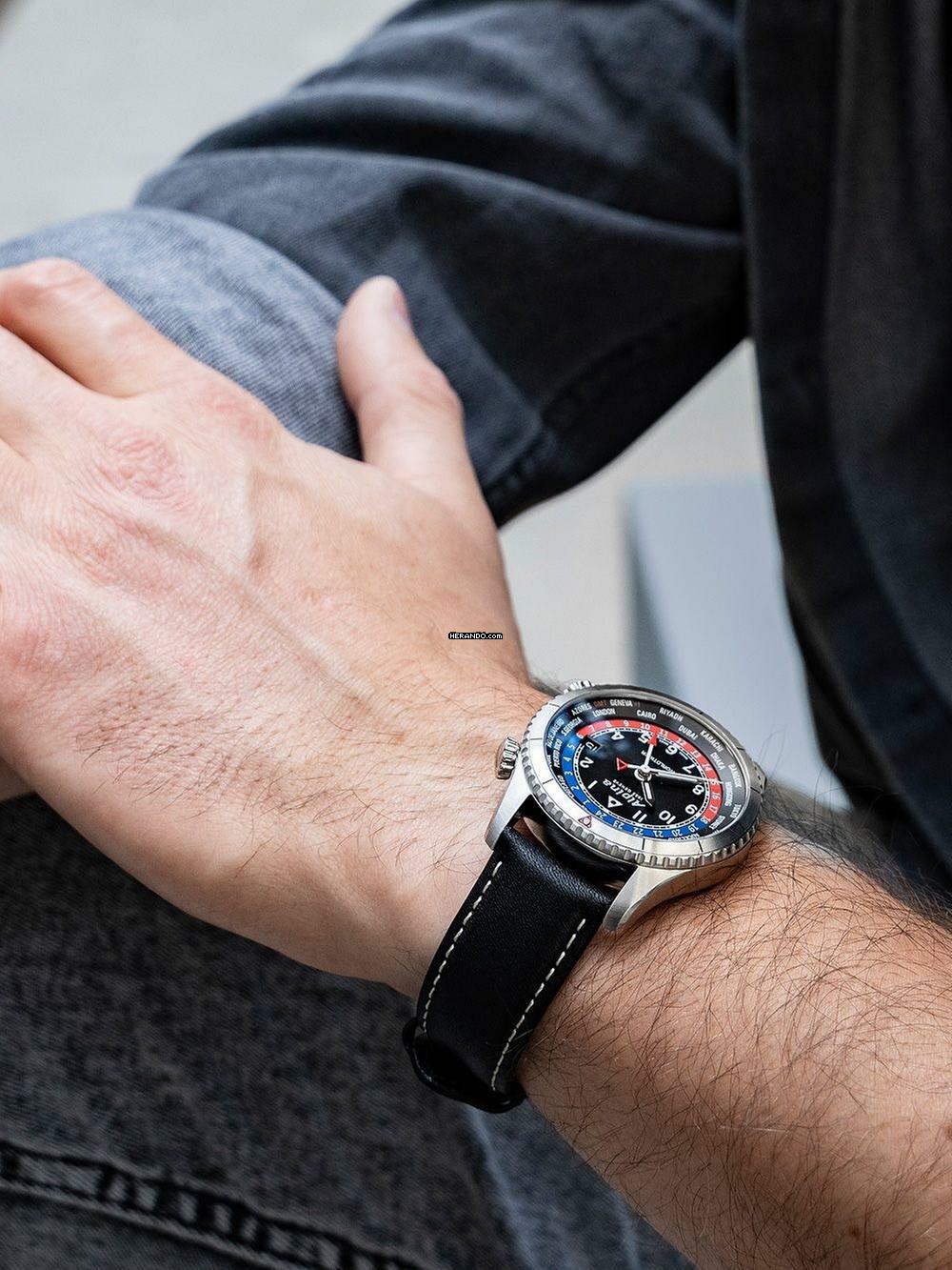 Thumbnail von Alpina Startimer Pilot AL-255BRB4S26 Startimer Pilot Worldtimer Herrenuhr 41mm