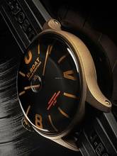 Thumbnail von U-Boat 9548 Darkmoon Brown Vintage Herrenuhr 44mm 5ATM