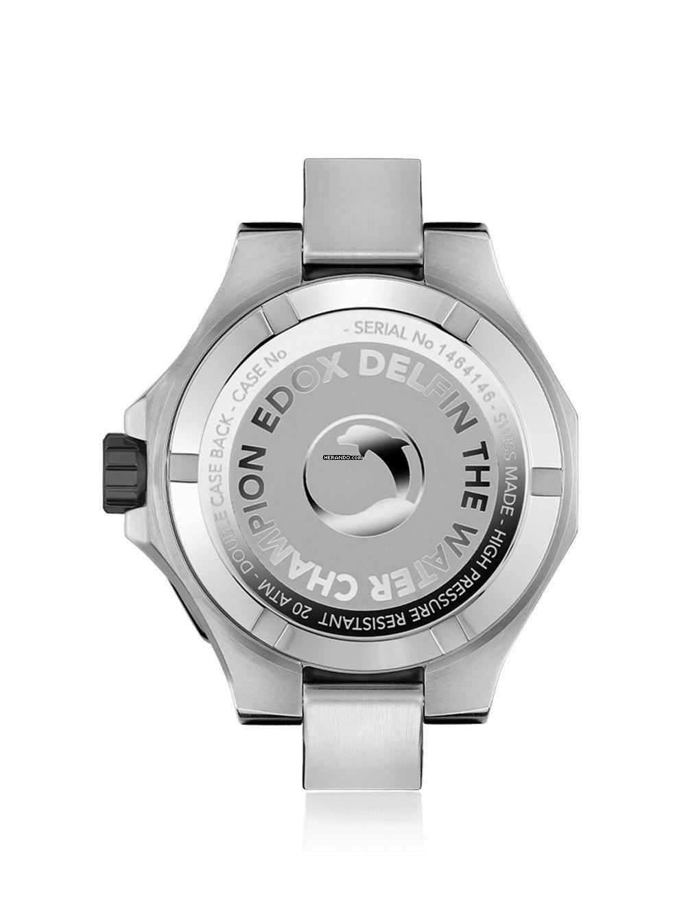 Thumbnail von Edox 88008-37GNCA-GBEI Delfin Day-Date