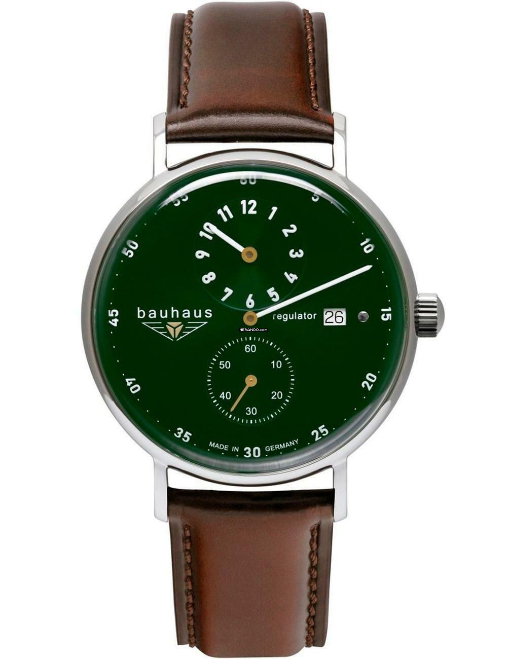 Bauhaus 2126-4 Herrenuhr Classic Automatik 41mm 5ATM