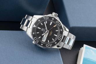 Thumbnail von TAG Heuer Aquaracer 500M Edelstahl Automatik Herrenuhr Ref. WAJ2114.BA0871 B&P 2010