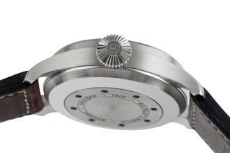 Thumbnail von IWC Große Fliegeruhr Big Pilot Stahl Automatik Green Dial Herrenuhr Ref. IW501015 B&P NP. 13900 