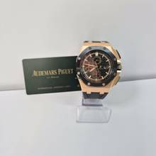 Thumbnail von Audemars Piguet Royal Oak Offshore Chronograph Ouro Rosé 44mm Automático Completo