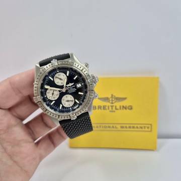  Breitling Crosswind Chronograph 43mm Automático Completo 
