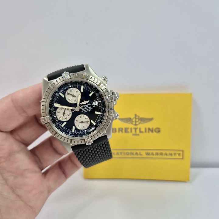  Breitling Crosswind Chronograph 43mm Automático Completo 