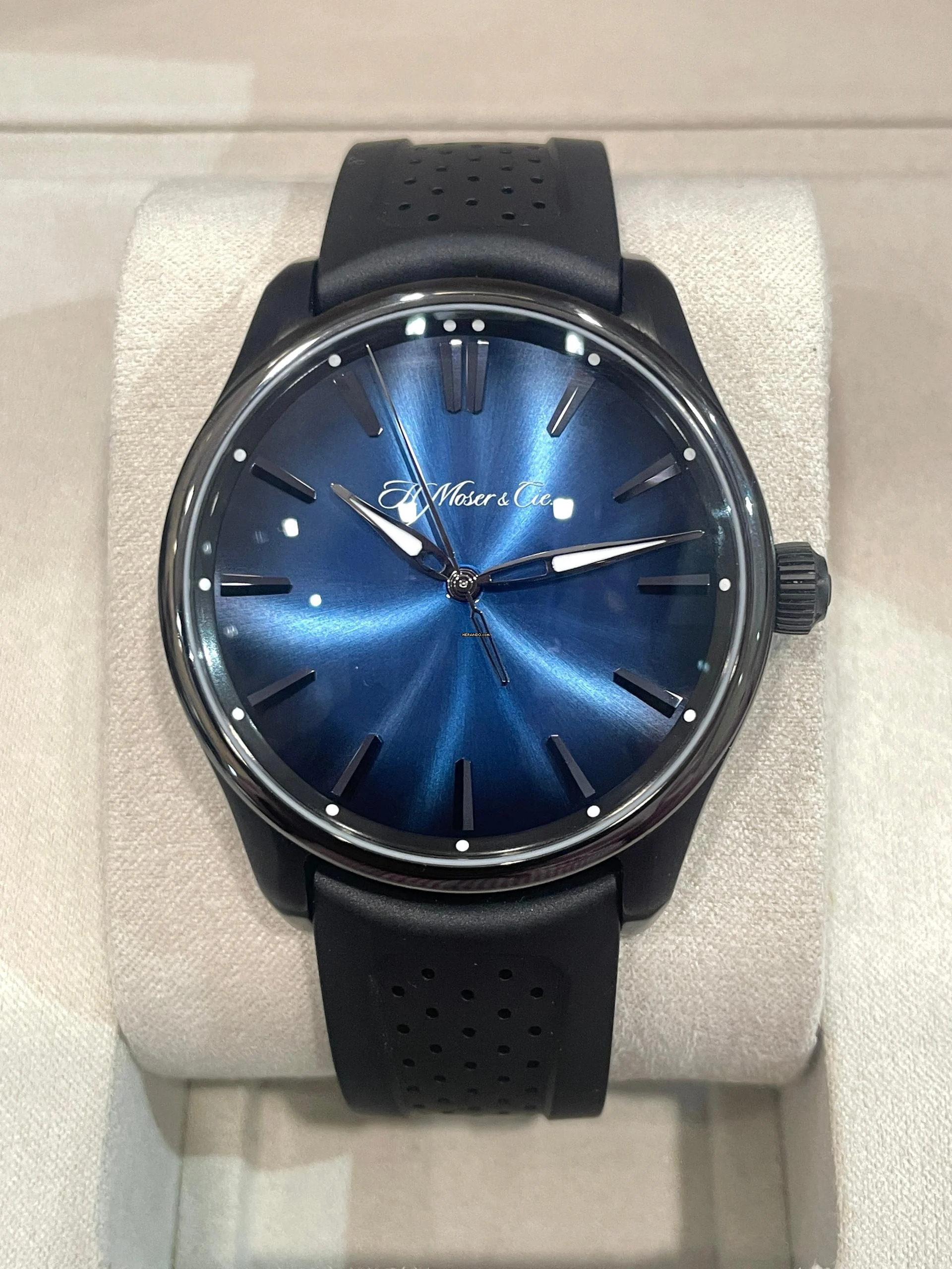  H.Moser & Cie. Pioneer Centre Seconds FULL SET WITH BOX&PAPERS  