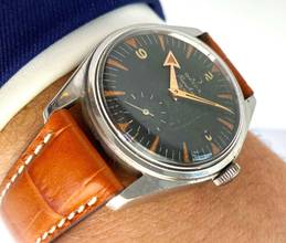 Thumbnail von Omega Classic Ranchero Vintage Handwinding Handaufzug 2990-1 Black Dial Broad Arrow 2990