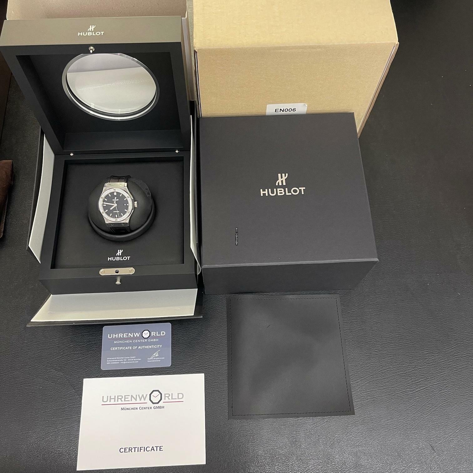 Thumbnail von Hublot Classic Fusion Classic Fusion 42 Titan Diamond - Ref. 542.NX.1171.LR.1104 unpolished