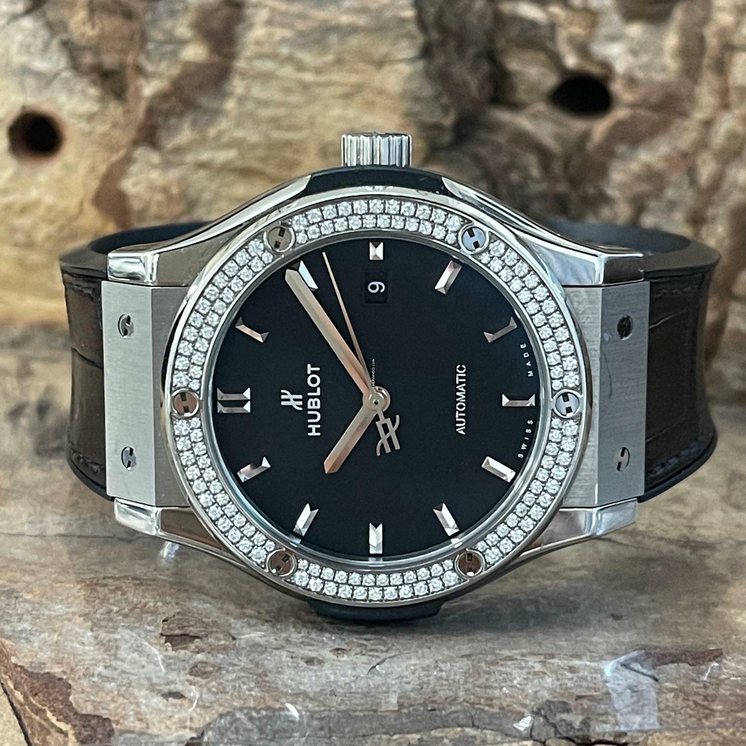 Thumbnail von Hublot Classic Fusion Classic Fusion 42 Titan Diamond - Ref. 542.NX.1171.LR.1104 unpolished