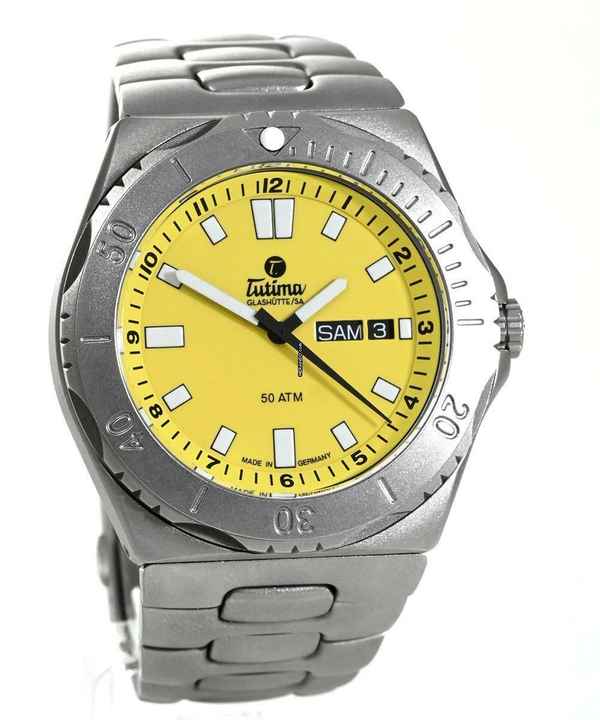  Tutima M2 Seven Seas Ref. 6151 (Monochrom Lünette)  