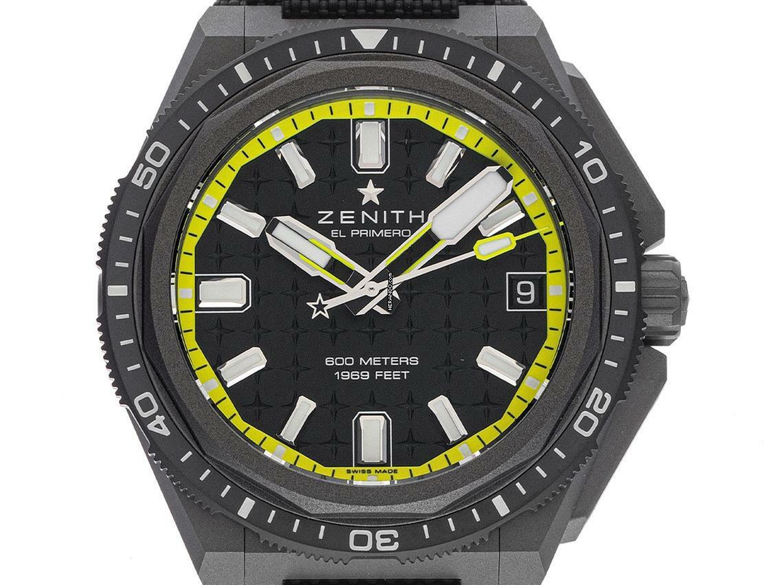  Zenith Defy Extreme Diver Ref.97.9600.3620/21.I300 2025 Full Set Ungetragen 