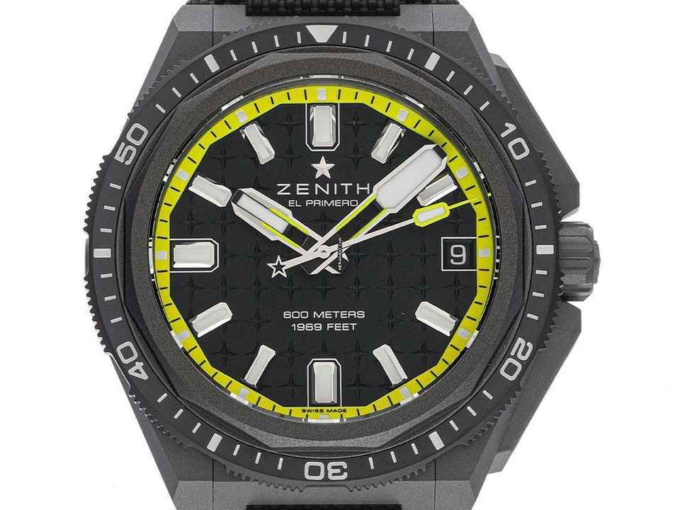  Zenith Defy Extreme Diver Ref.97.9600.3620/21.I300 2025 Full Set Ungetragen 