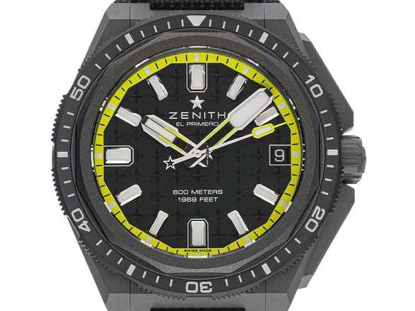  Zenith Defy Extreme Diver Ref.97.9600.3620/21.I300 2025 Full Set Ungetragen 