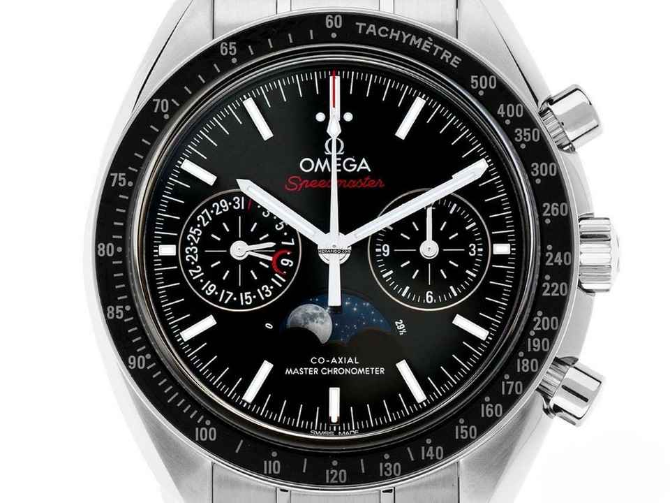  Omega Speedmaster Moonphase Mondphase Ref.304.30.44.52.01.001 2025 Full Set Ungetragen 