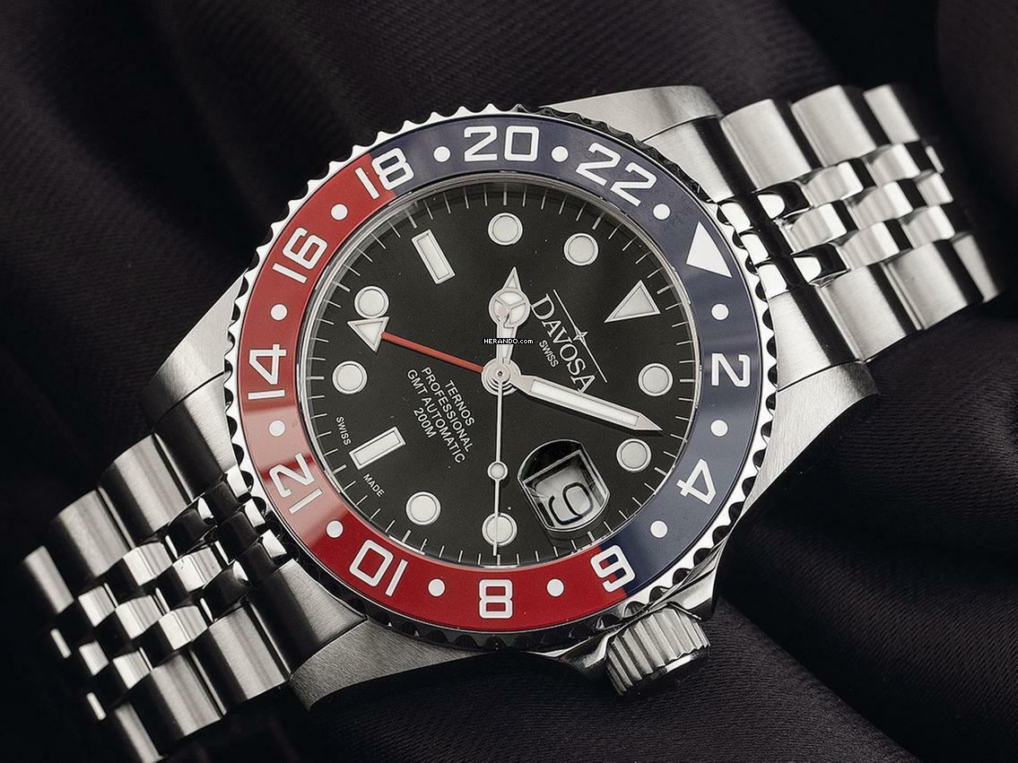 Thumbnail von Davosa Ternos GMT Ref.161.590.06 2021 Full Set Neu